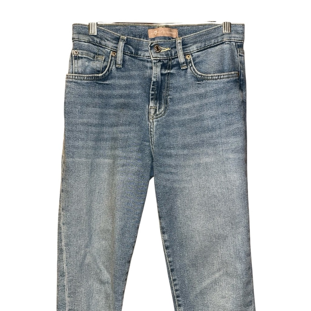 7 For All Mankind Josefina Luxe Vintage Jeans Womens 25 Slim Boyfriend - Picture 3 of 15